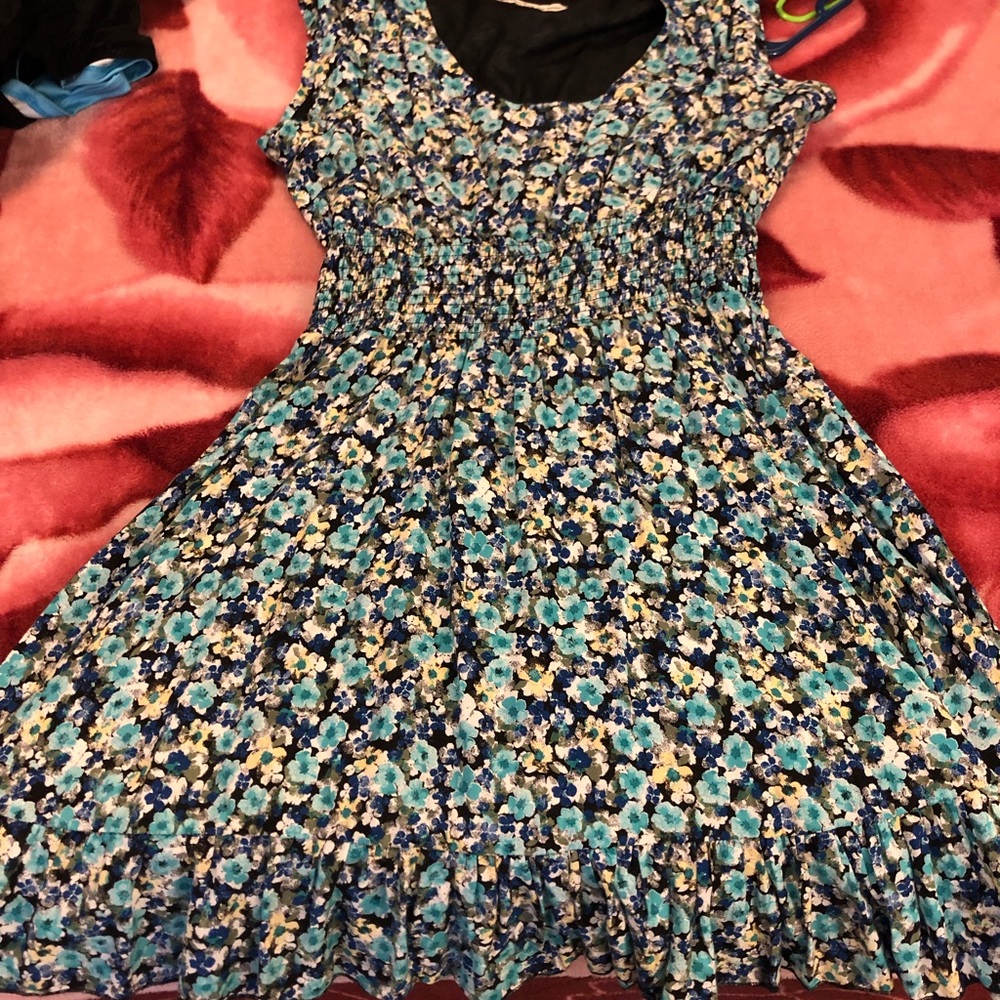Floral midi dress
